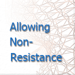 Allowing Non-Resistance